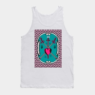 Three of Swords Tank Top